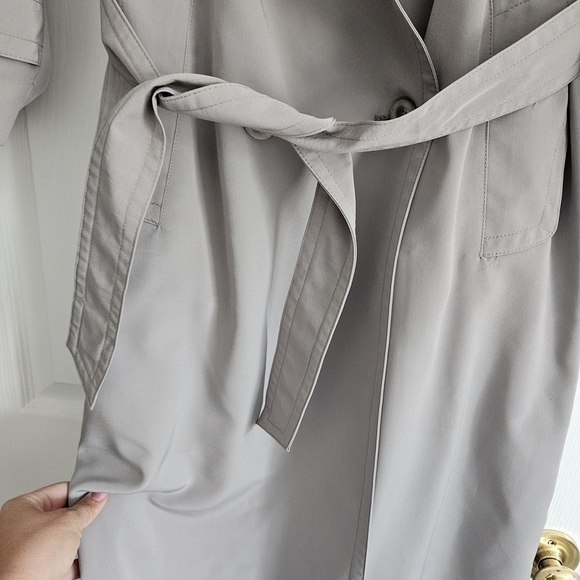 Vintage Bay Club Trench Coat 6P - Picture 3 of 9